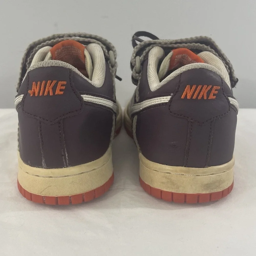 Nike‎ Shoes Size 5.5Y 2007 Vandal Low W/Strap Leather Women's 7.5 Brown Burgundy
